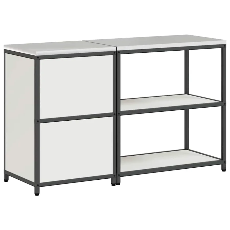 Ensemble de rangement cuisine HATTEM 2 pcs Blanc - 11