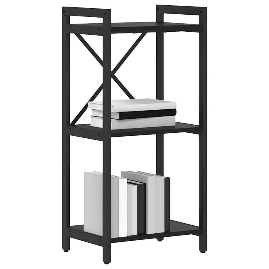 Étagère Chêne noir 40 x 30 x 85 cm Bois d'ingénierie - 2
