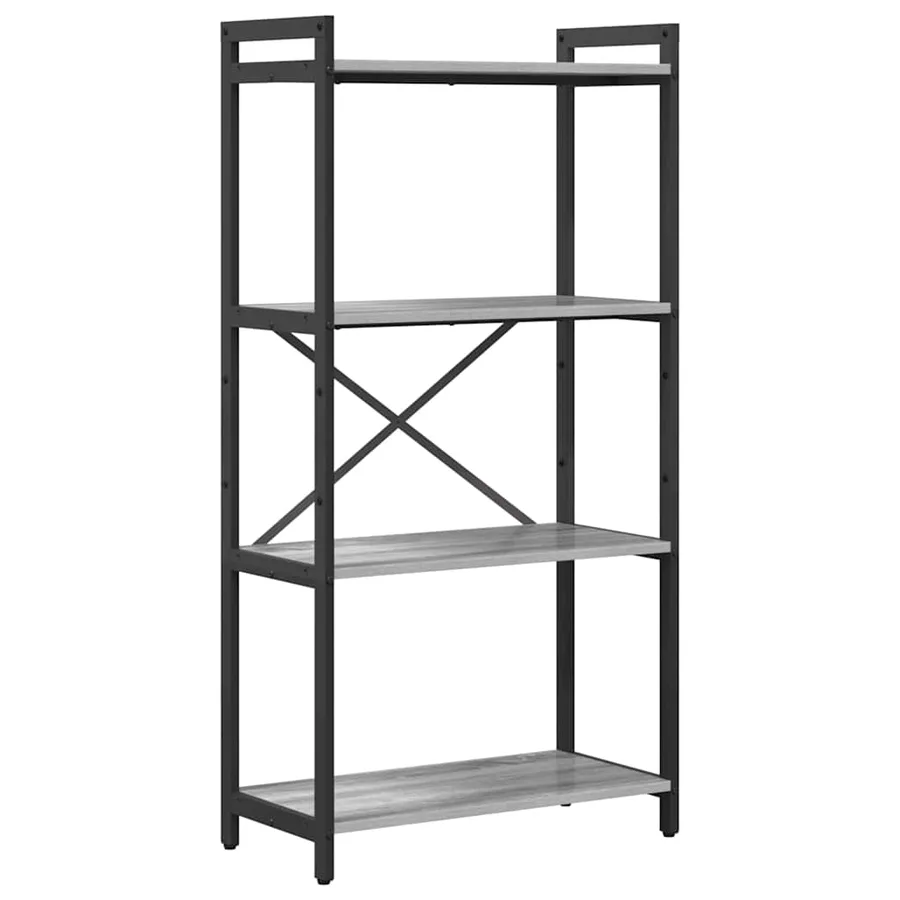 Étagère Sonoma gris 60 x 30 x 120 cm Bois d'ingénierie - 2