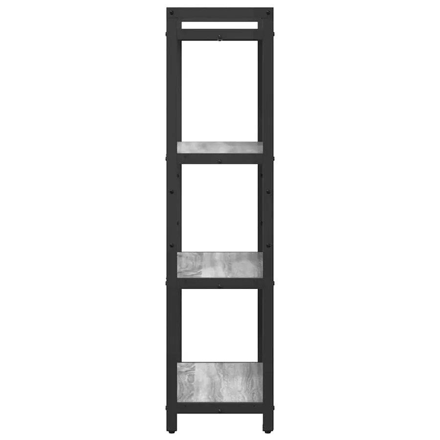 Étagère Sonoma gris 60 x 30 x 120 cm Bois d'ingénierie - 6