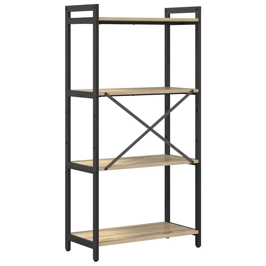 Étagère Chêne Sonoma 60 x 30 x 120 cm Bois d'ingénierie - 7