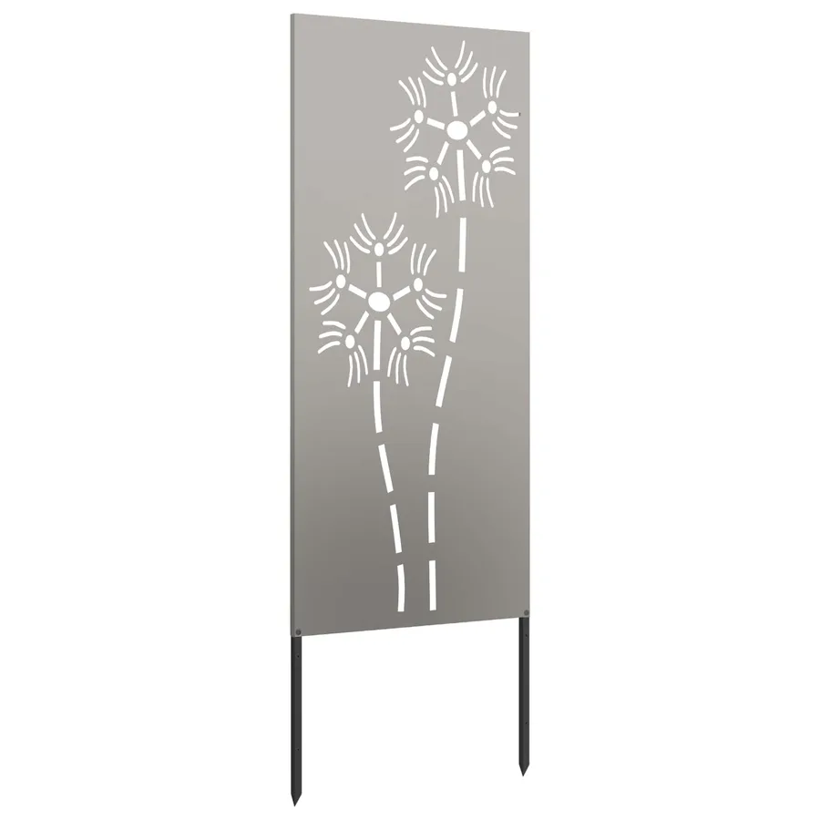 Écran de confidentialité de jardin Fretwork Rouillé 50 x 140 cm - 5