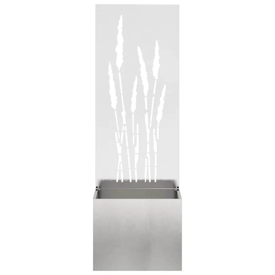 Écran de confidentialité de jardin Fretwork Argent 50 x 150 cm - 5