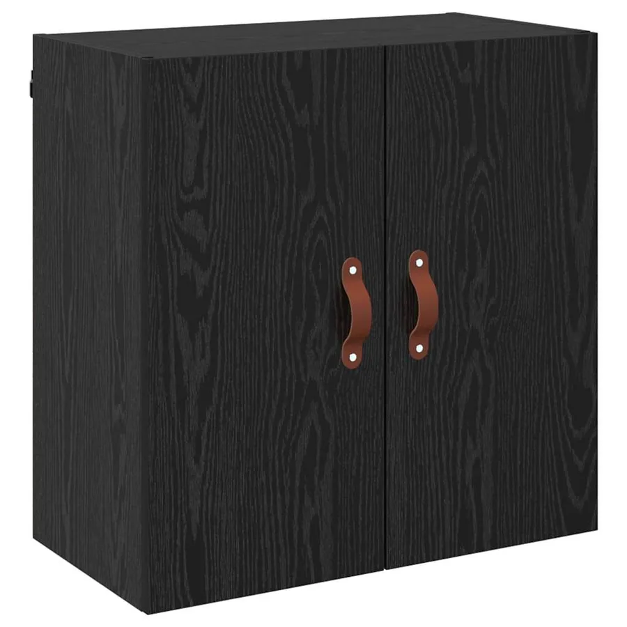 Meuble mural Chêne noir 60 x 31 x 60 cm Bois d'ingénierie - 2