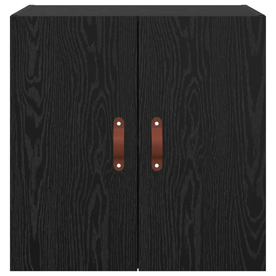 Meuble mural Chêne noir 60 x 31 x 60 cm Bois d'ingénierie - 6