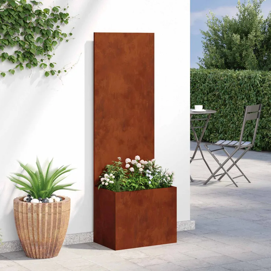 Écran de confidentialité de jardin Rouillé 50 x 32 x 150 cm - 4
