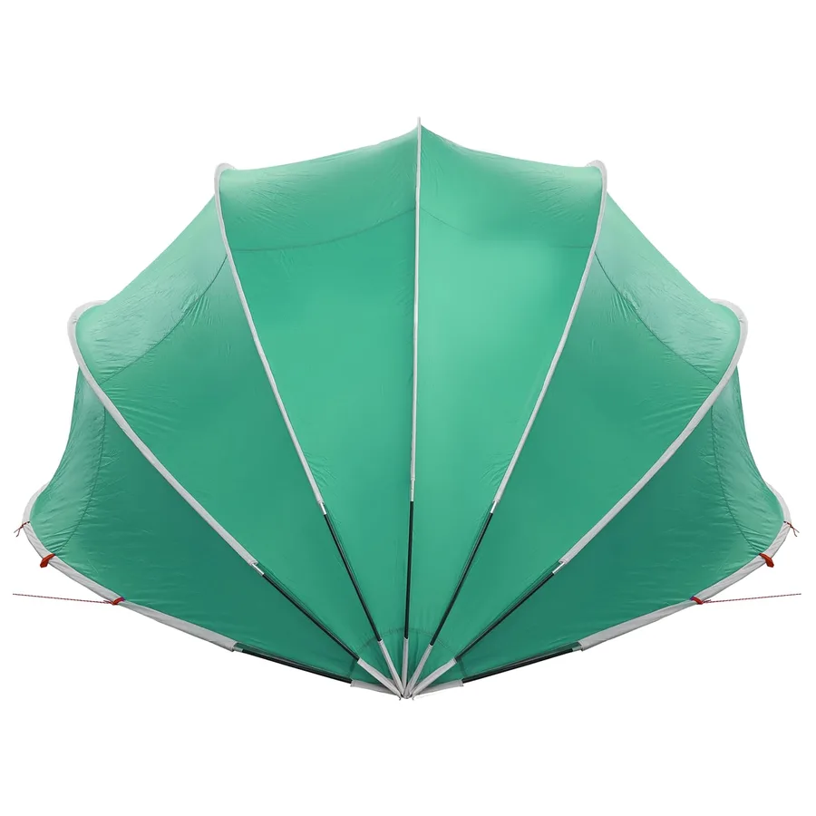 Dôme de piscine 500 x 500 x 236 cm Vert Mer - 9