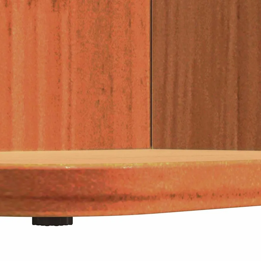 Table basse Brun cire 80 x 39,5 x 33,5 cm Bois massif en pin - 11