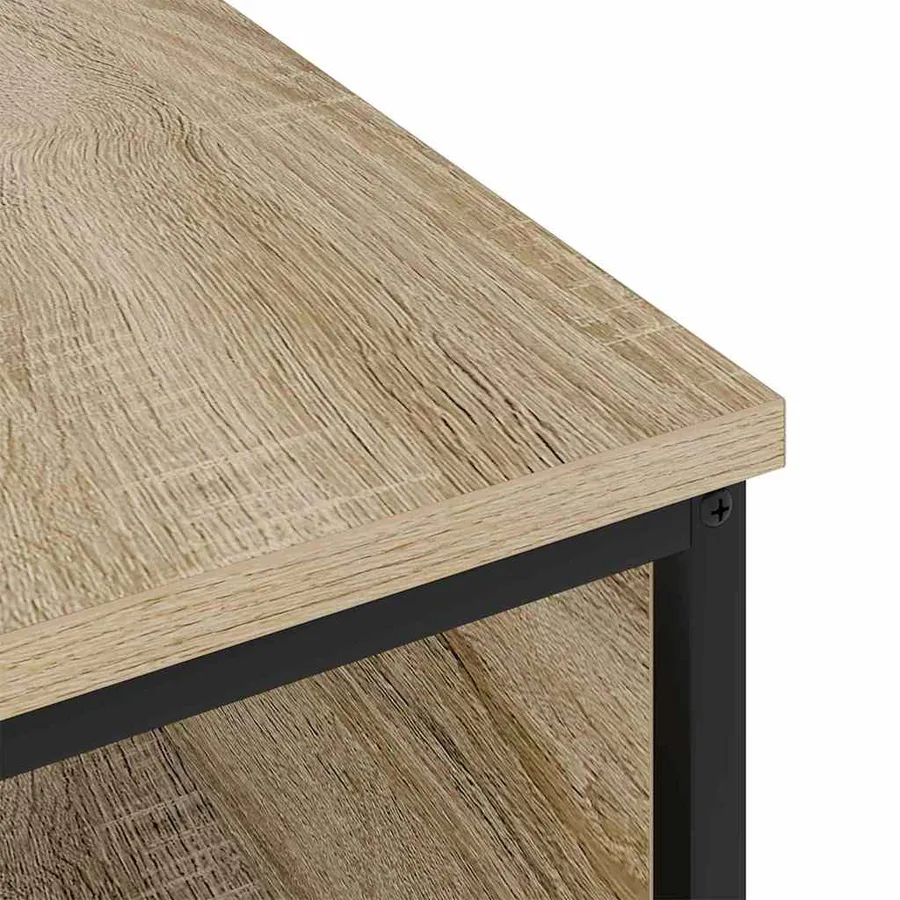 Cabinet de chevet Chêne Sonoma 41 x 28 x 76 cm - 8