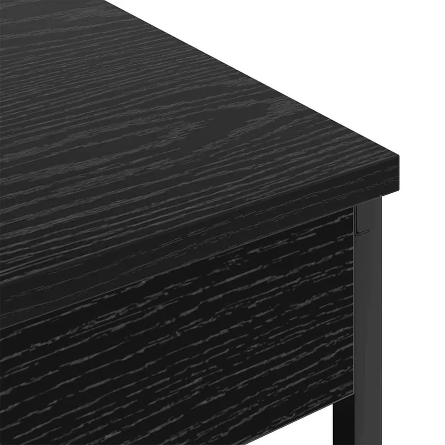 Cabinet de chevet 2 pcs Chêne noir 41 x 31 x 51 cm - 10