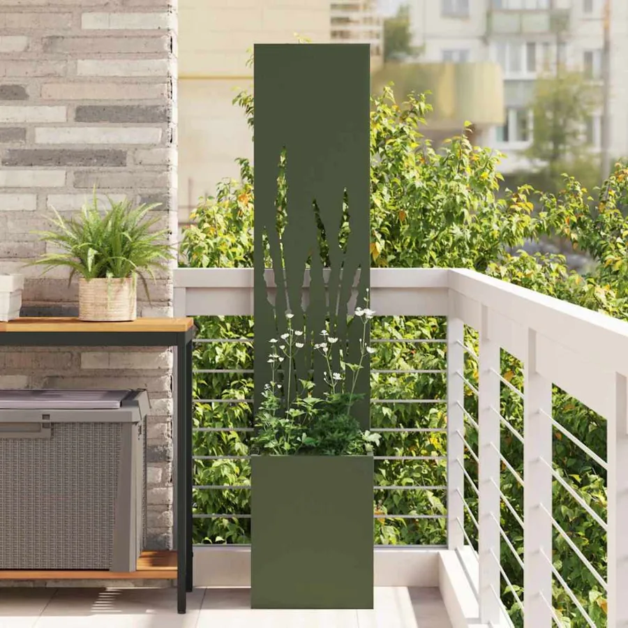 Écran de confidentialité de jardin Vert olive 32 x 150 cm
