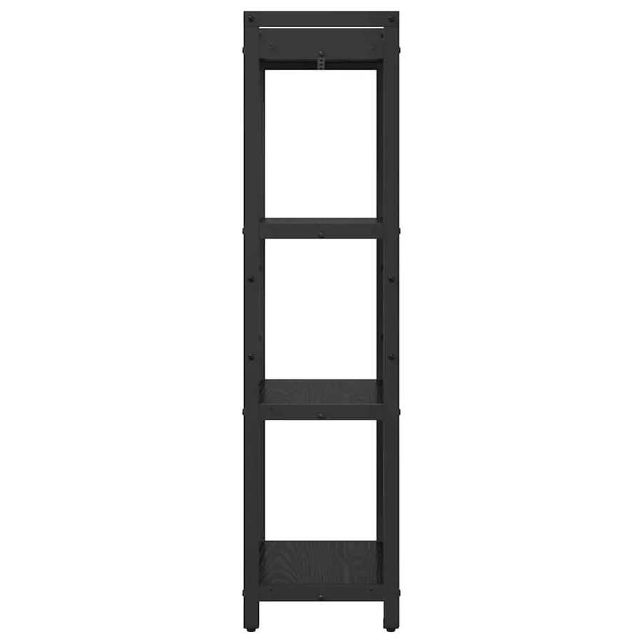 Étagère Chêne noir 40 x 30 x 119 cm Bois d'ingénierie - 6
