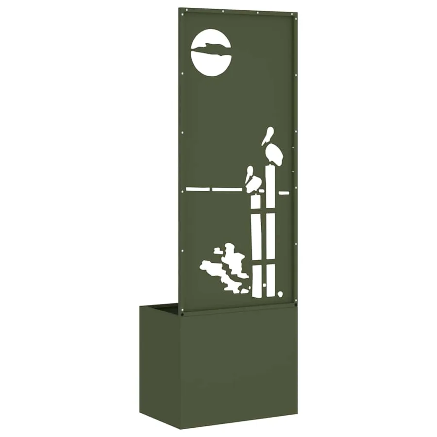 Écran de confidentialité de jardin Vert olive 50 x 150 cm - 7