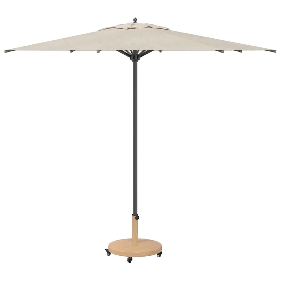 Pied de parasol Bois Clair 48 x 48 x 32 cm - 3