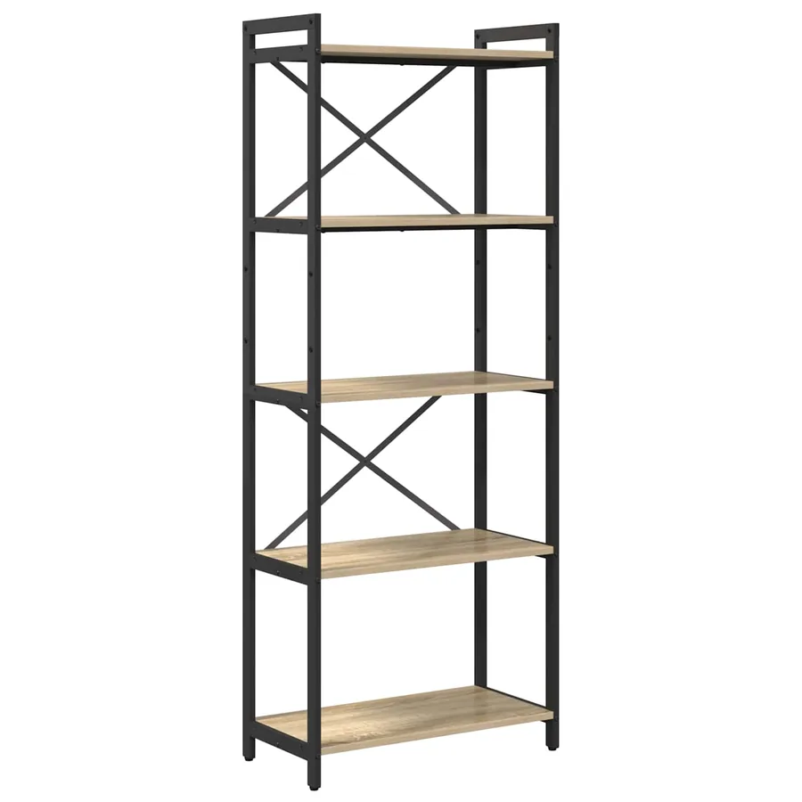 Étagère Chêne Sonoma 60 x 30 x 155 cm Bois d'ingénierie