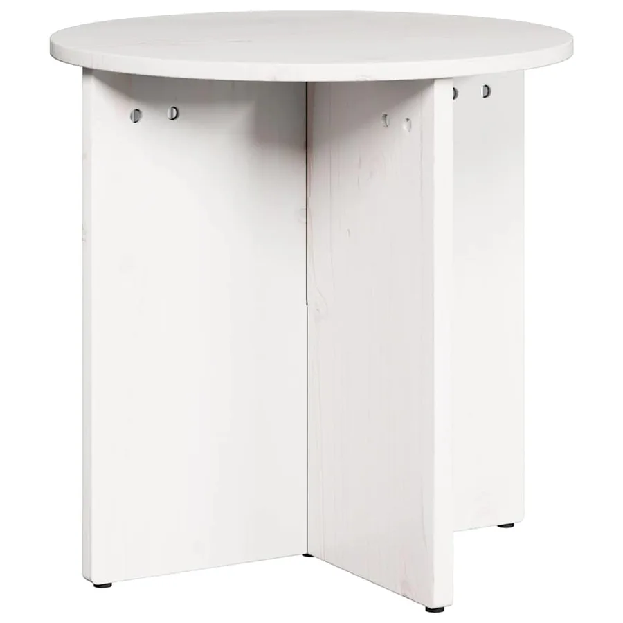 Table basse 2 pcs Blanc - 6