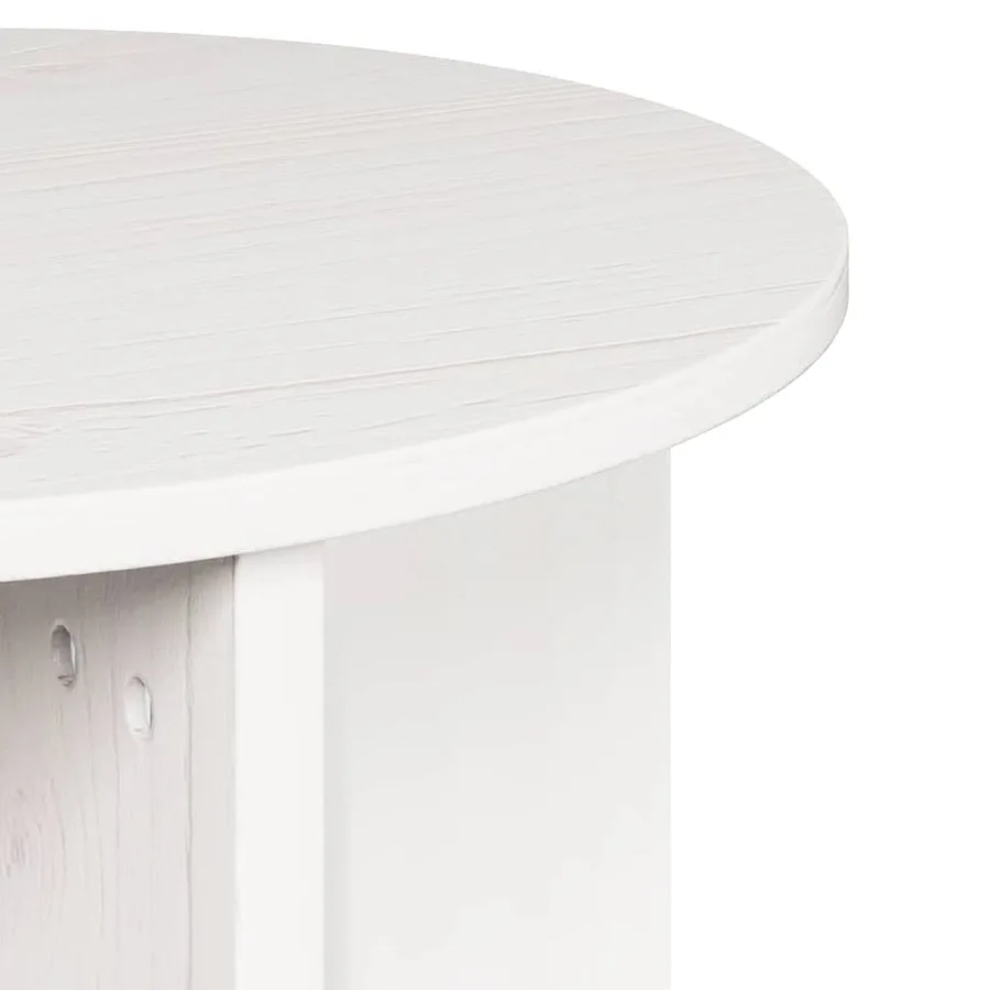 Table basse 2 pcs Blanc - 7