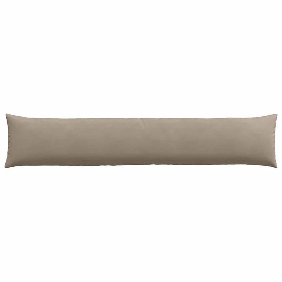 Coussins de canapé 2 pcs Taupe 200 x 40 cm tissu - 6