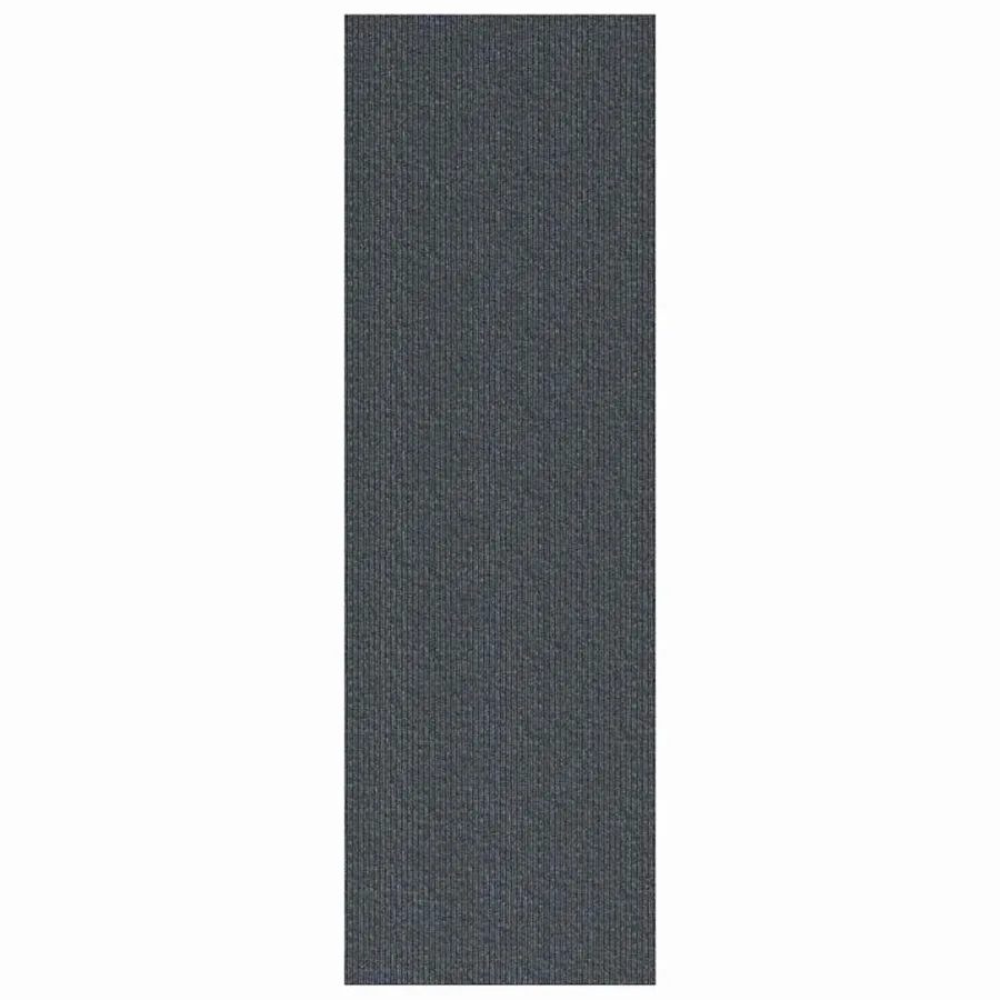 Tapis Couloir Gris 80 x 400 cm tissu - 2
