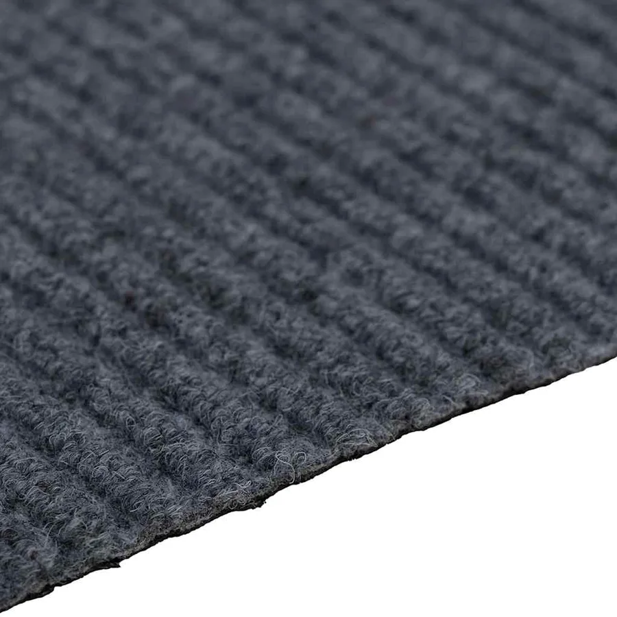 Tapis Couloir Gris 80 x 400 cm tissu - 5