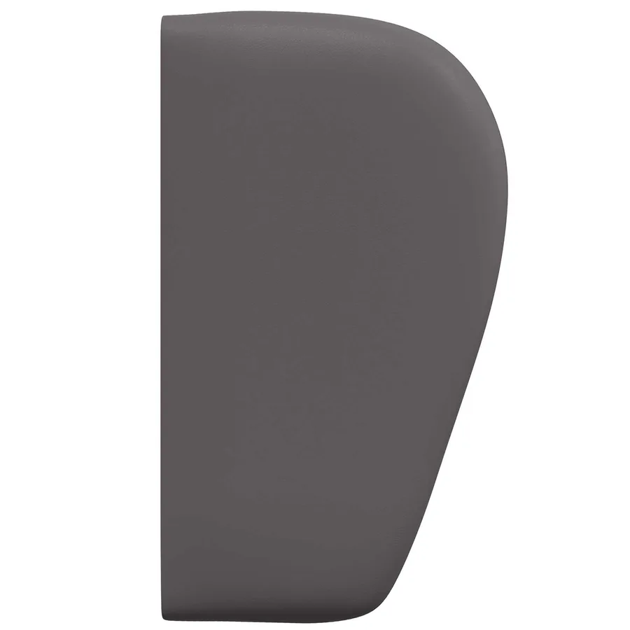 Oreille de tête de lit Gris Foncé 40 x 23 x 6 cm PVC - 7