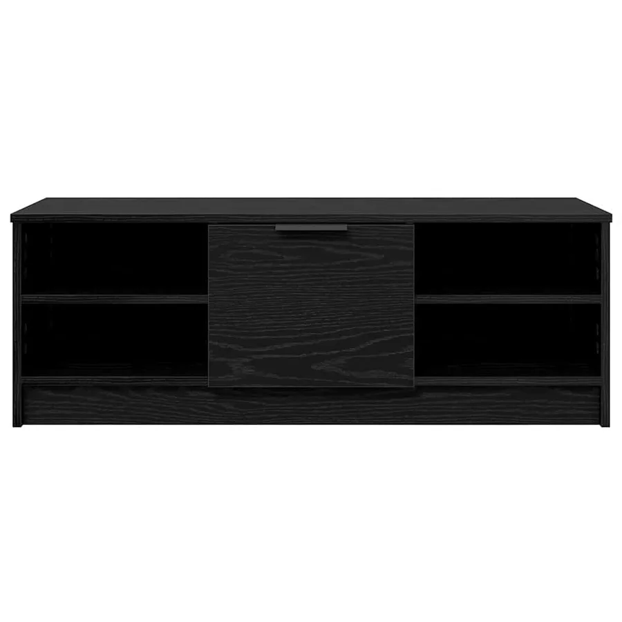 Meuble TV Chêne noir 102 x 35 x 36,5 cm Bois d'ingénierie - 6