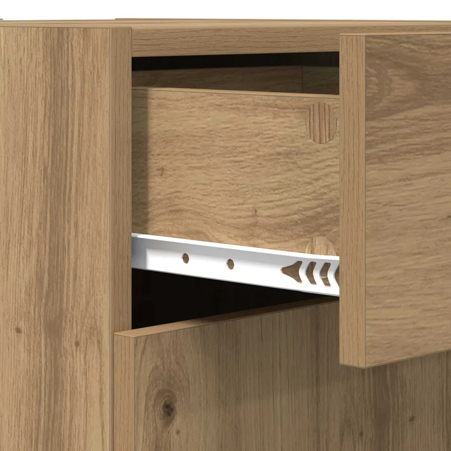 Armoire de rangement Chêne Artisanal 40 x 42,5 x 93 cm - 10