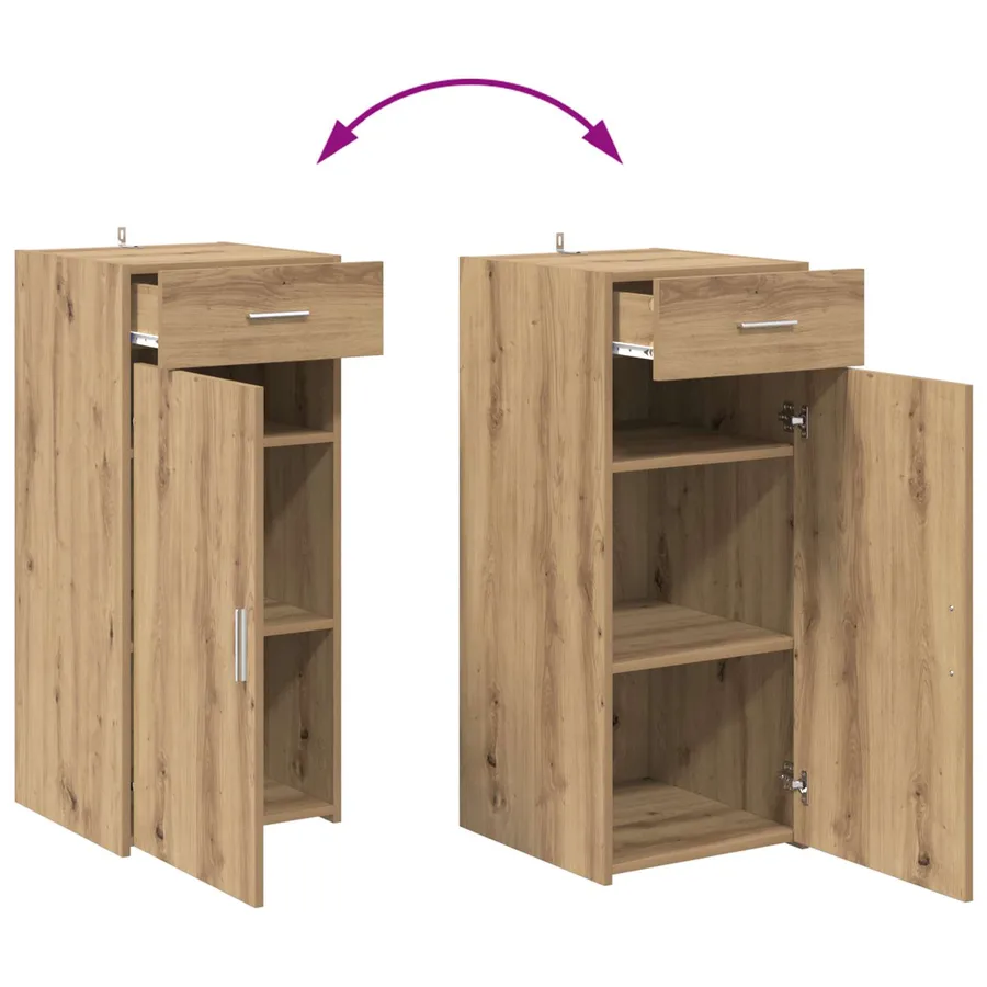 Armoire de rangement Chêne Artisanal 40 x 42,5 x 93 cm - 12