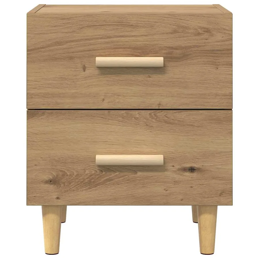 Armoire de lit 2 pc Chêne artisanal 40 x 35 x 47.5cm - 7