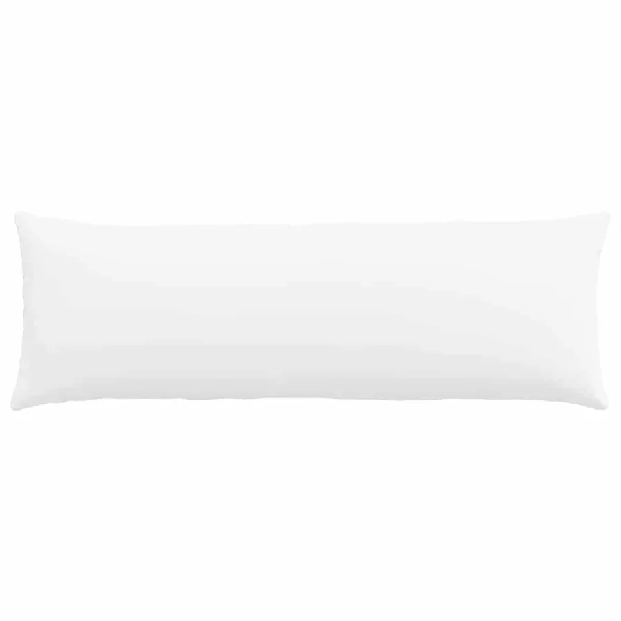 Coussins de canapé 2 pcs Blanc 120 x 40 cm tissu - 6