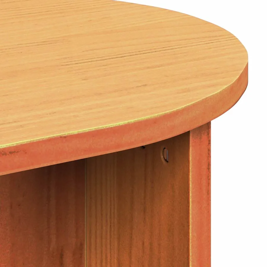 Table basse Brun cire 80 x 39,5 x 35 cm Bois de pin massif - 10