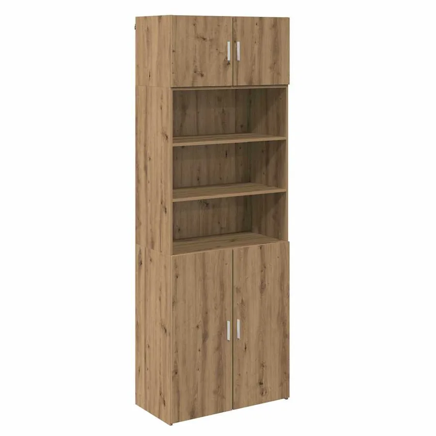 Armoire de rangement Chêne artisanal 80 x 42,5 x 225 cm - 5