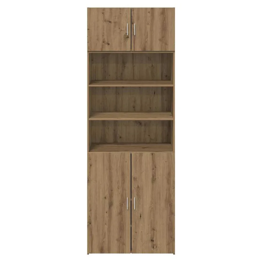 Armoire de rangement Chêne artisanal 80 x 42,5 x 225 cm - 6