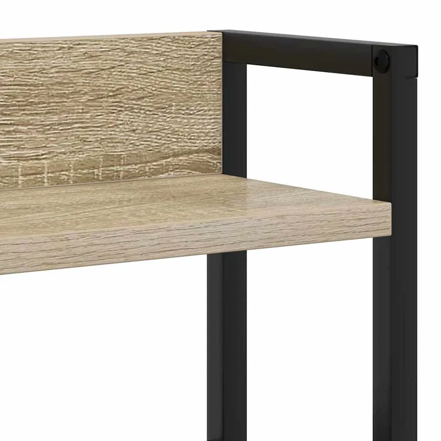 Tête de lit de rangement Chêne sonoma Bois d'ingénierie - 8