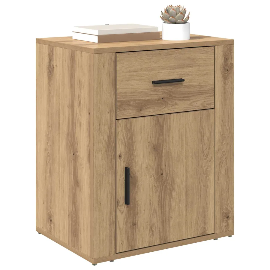 Cabinet de chevet Chêne artisanal 35 x 50 x 60 cm - 3