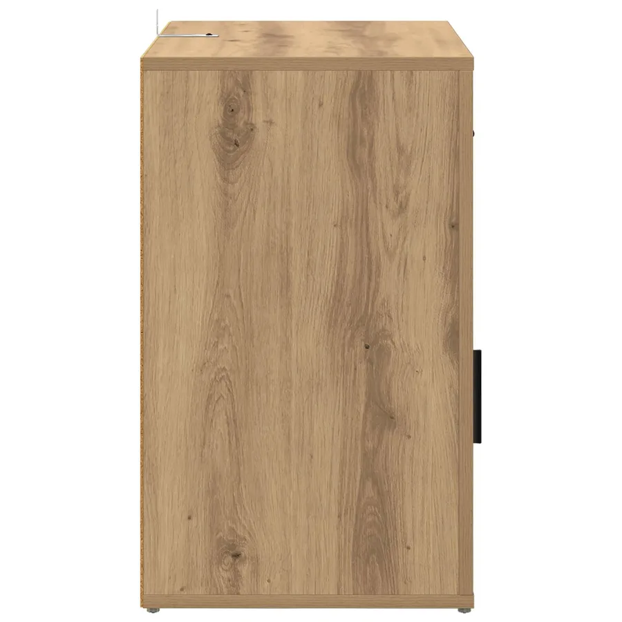 Cabinet de chevet Chêne artisanal 35 x 50 x 60 cm - 7