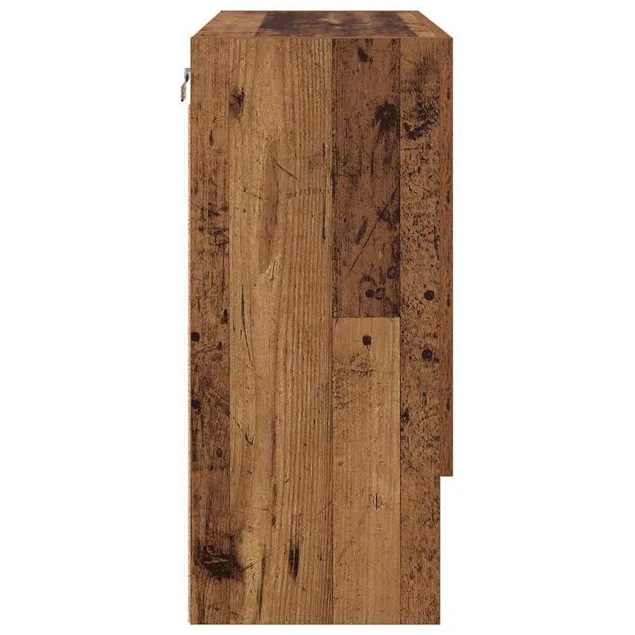 Meuble mural Bois ancien 60 x 31 x 70 cm Bois d'ingénierie - 7