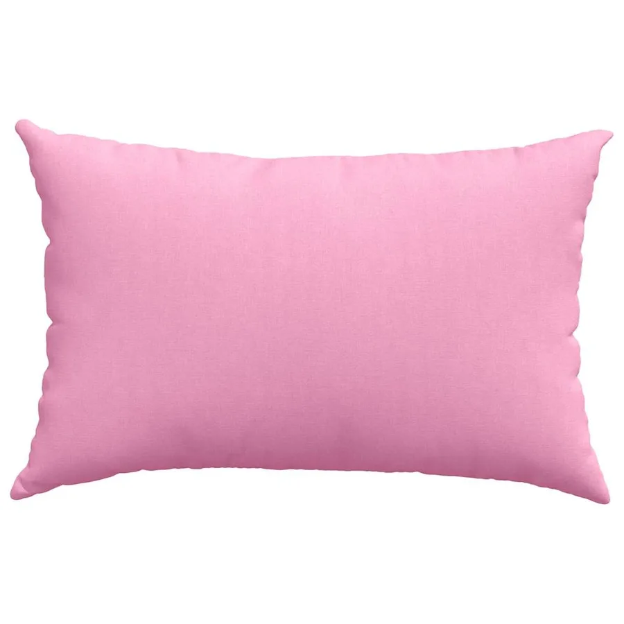 Coussins de canapé 2 pcs Rose 60 x 40 cm tissu - 6