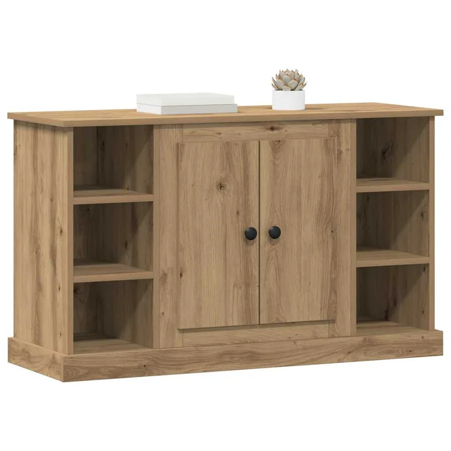 Buffet Chêne artisanal 100 x 35,5 x 60 cm Bois d'ingénierie - 3