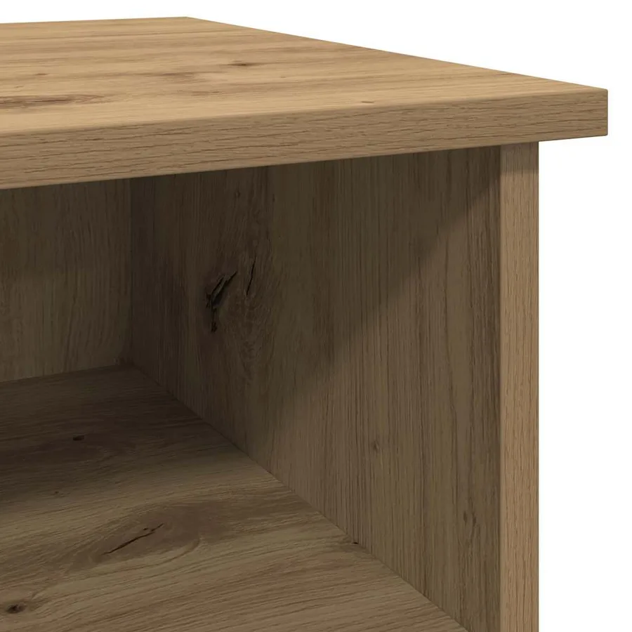 Buffet Chêne artisanal 100 x 35,5 x 60 cm Bois d'ingénierie - 9