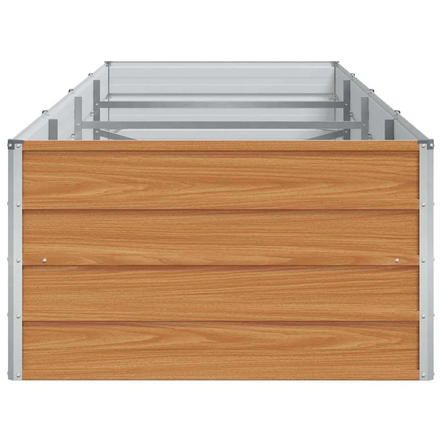 Jardinière surélevée Marron Clair 320 x 80 x 45 cm - 6