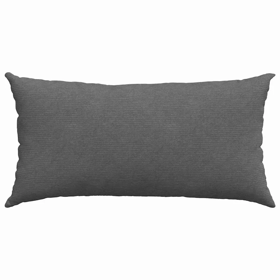 Coussins de canapé 2 pcs Gris foncé 80 x 40 cm - 6