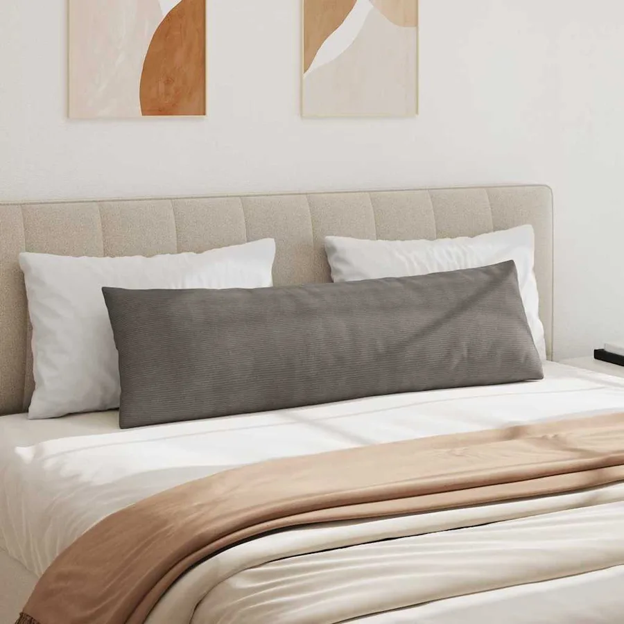 Coussins de canapé 2 pcs Gris clair 145 x 40 cm - 4