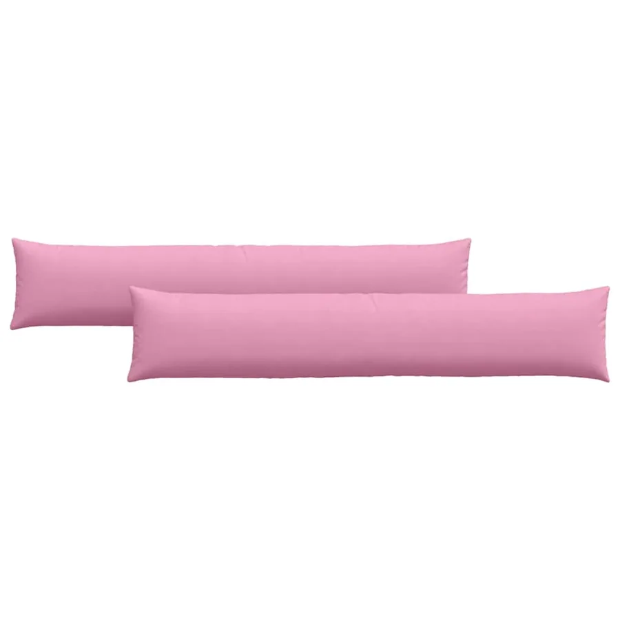Coussins de canapé 2 pcs Rose 200 x 40 cm tissu - 2