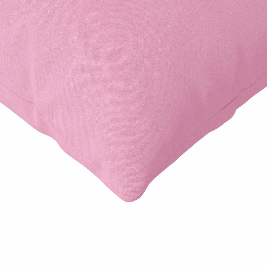 Coussins de canapé 2 pcs Rose 200 x 40 cm tissu - 7