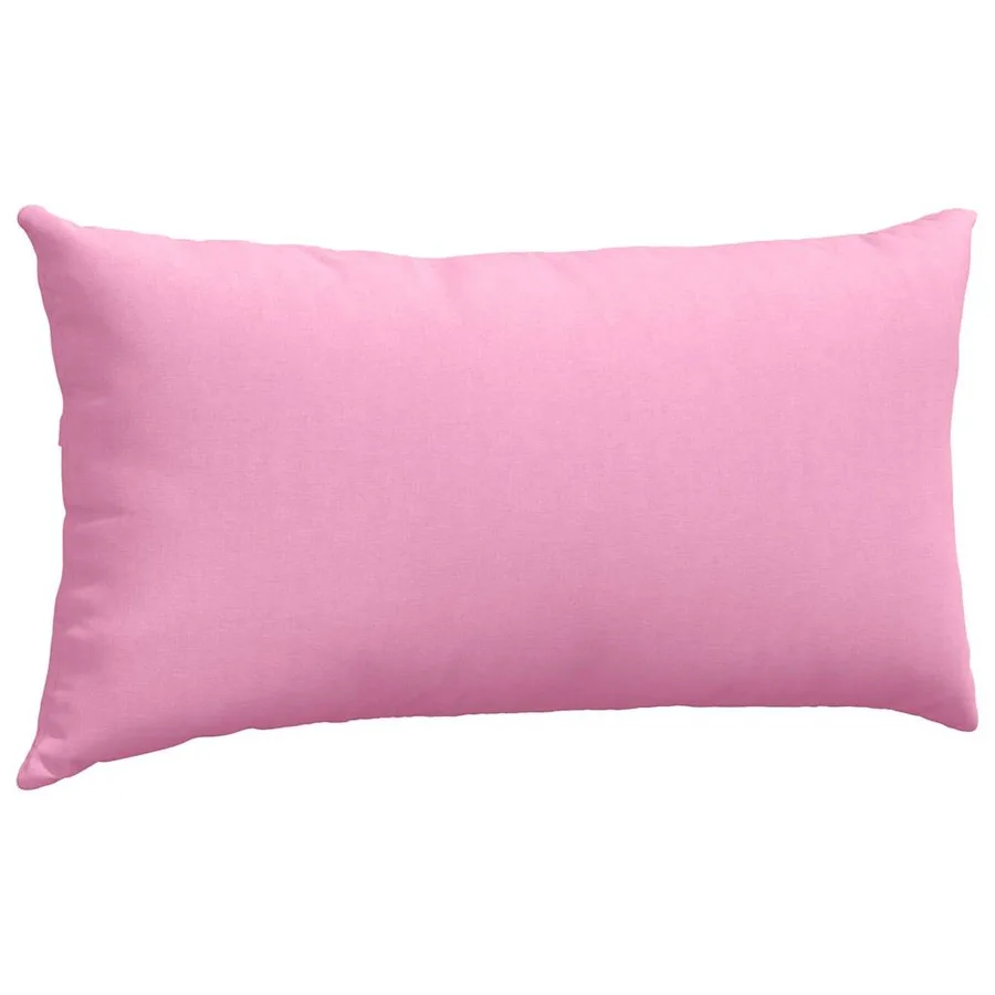 Coussins de canapé 2 pcs Rose 80 x 40 cm tissu - 5