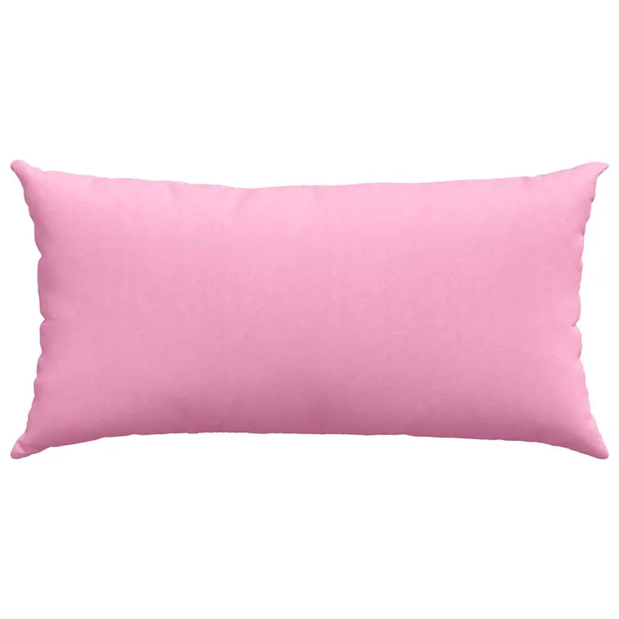 Coussins de canapé 2 pcs Rose 80 x 40 cm tissu - 6