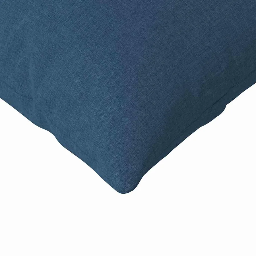 Coussins de canapé 2 pcs Bleu 200 x 40 cm tissu - 7