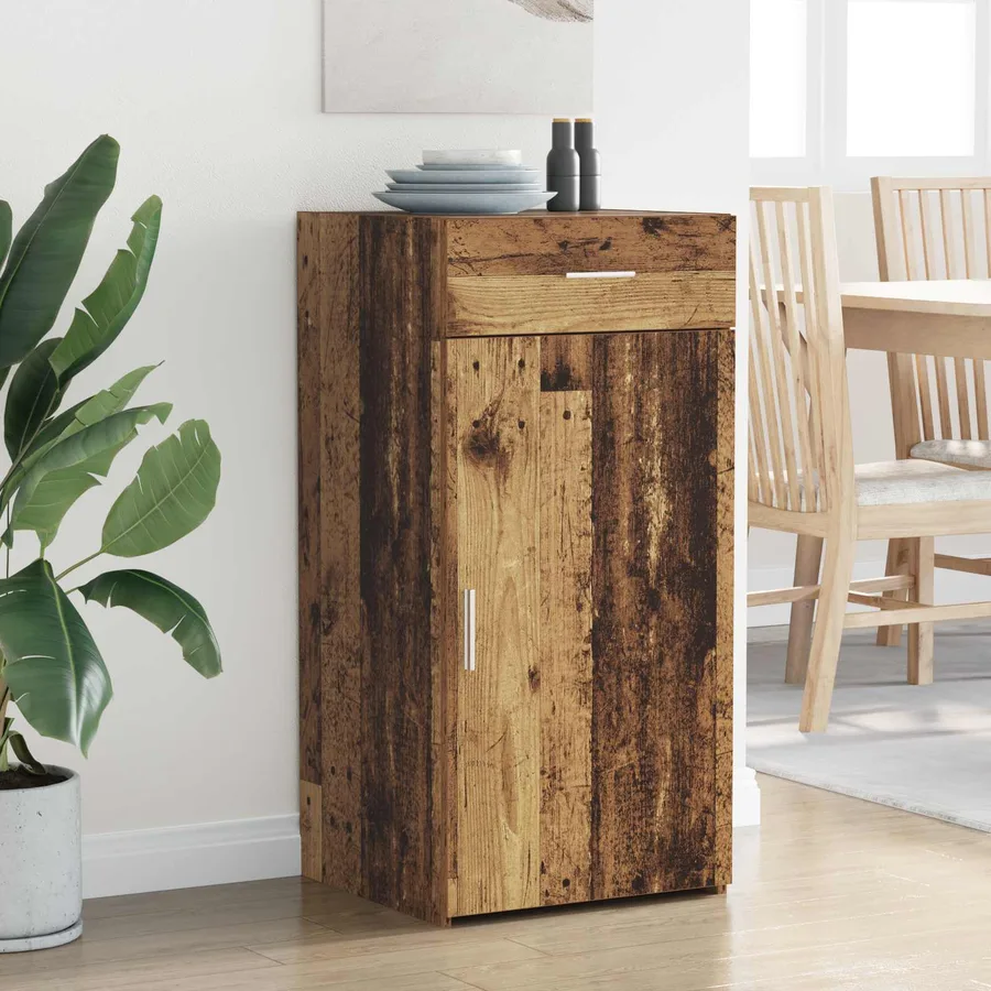 Buffet Bois ancien 45 x 42,5 x 93 cm Bois d'ingénierie - 4
