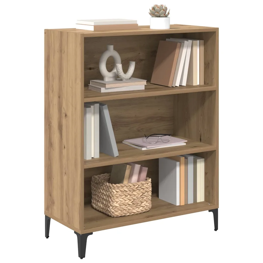 Buffet Chêne artisanal 69,5 x 32,5 x 90 cm Bois d'ingénierie - 3